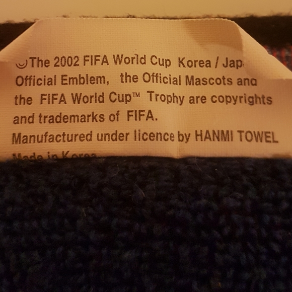 ⚽ FREE ADD-ON Fifa World Cup 2002 Towel - Picture 2 of 8